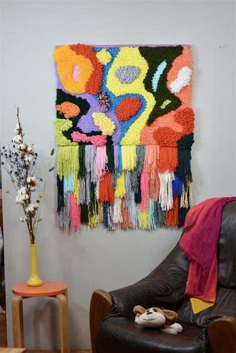 Woven Wall Hanging Extra Large Weaving Tapestry Handwoven Etsy Wall