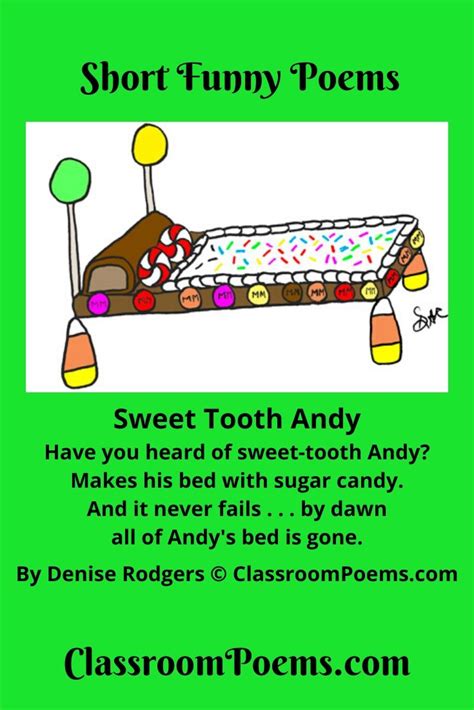 Short Funny Poems For Grade 4 Students