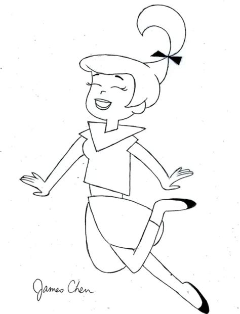 Hanna Barbera Judy Jetson Of The Jetsons Original Comic Art 9 99 Picclick