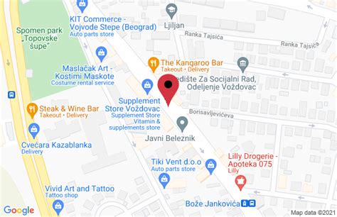 Kontakt Mapa Salon Namestaja Sto And Stolice Adresa Vojvode Stepe