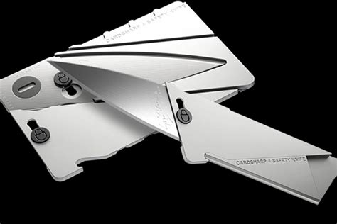 Cardsharp Folding Knife Goes Full Metal