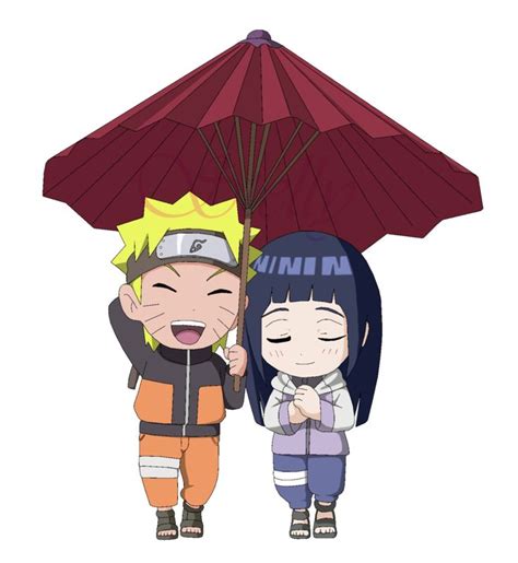 Naruto E Hinata Chibi Lineart Colored By Dennisstelly On Deviantart