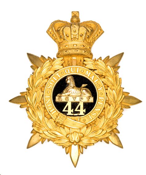 British 44theast Essex Regiment Of Foot Officers 1878