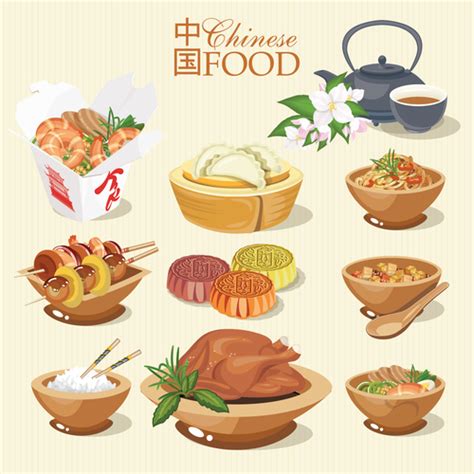 Cartoon Chinese Food Icon Stock Vector 73400938 Shutterstock 95c