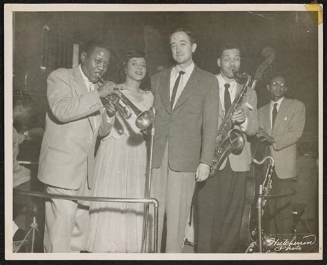 Roy Eldridge In Group On Bandstand The Portal To Texas History