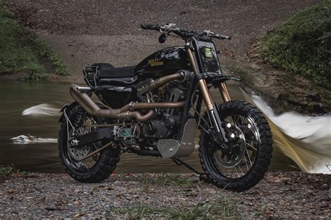 Harley Davidson Sportser Scrambler Purpose Built Moto