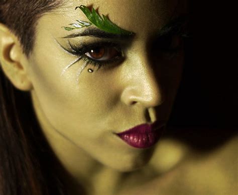 Poison Ivy Makeup By Mandibulo On Deviantart Poison Ivy Makeup