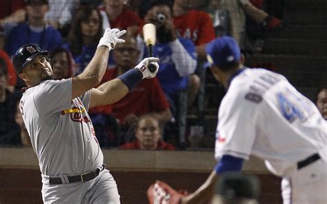 Albert Pujols Belts Three Homers As The Cardinals Let Loose A Power