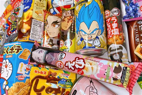 Anime Cartoon Asian Snack Box Anime Cartoon Asian Snack Box
