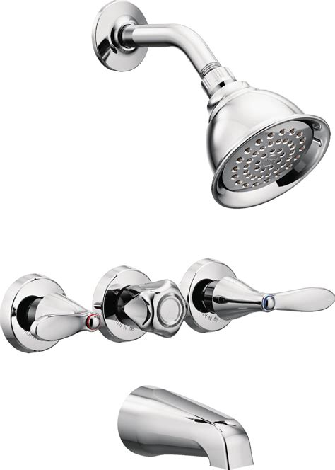 Buy Moen Adler Chrome Standard Tub And Shower Faucet