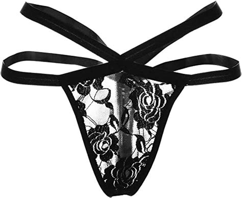 Zzalalana Womens Sexy Lingerie G String Thongs Lace