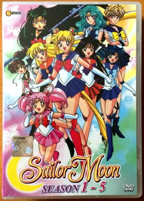 English Dub ~ Sailor Moon Complete Season 1 5 Vol1 200 End