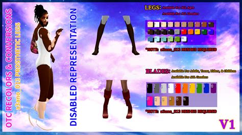 Mod The Sims Prosthetic Legs