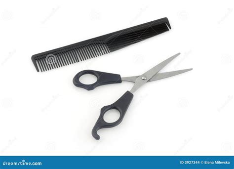 Comb And Scissors Stock Photo Image Of Scissors Groom 3927344