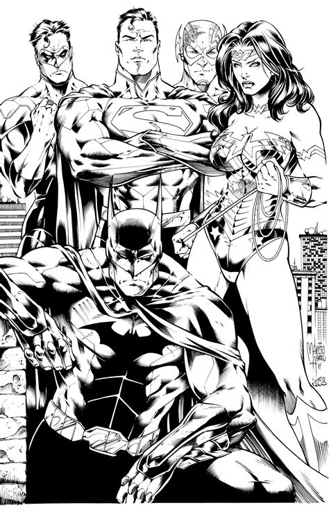 Justice League By Inker Guy On Deviantart