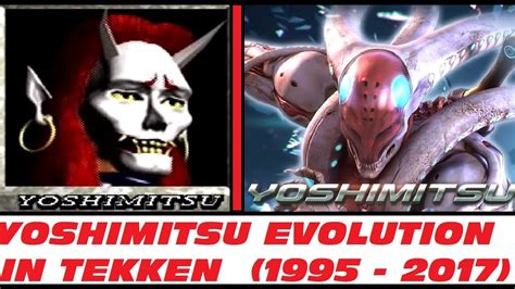 Yoshimitsu Evolution From Tekken 1 To Tekken 7 1995 2017 Youtube