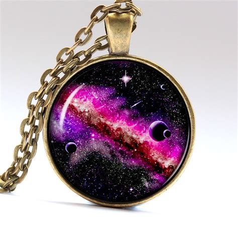 Galaxy Jewelry Space Jewelry Nebula Jewelry By AimPendants On Etsy