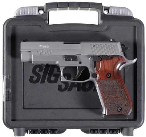 Sig Sauer Model P220 Elite Semi Automatic Pistol With Case Rock