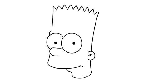 Wie Zeichnet Man Bart Simpson Von The Simpson Zeichen Çocuk