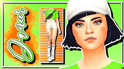 The Sims 4 Dancer 💃🏻💚 Cas Cc Links Youtube