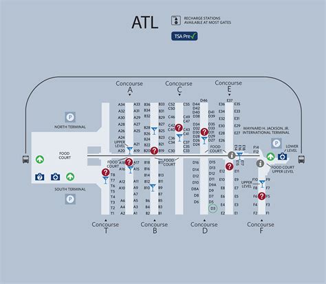 Airport Map Train Map Atlanta Airport Jackson Train System Airports Terminal Work Travel