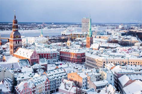 Winter Impressions From Riga Lativa