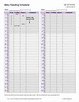 Images of Schedule Chart Template