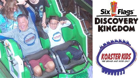 Koaster Kids At Six Flags Discovery Kingdom Youtube