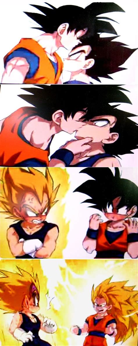 Goku X Vegeta Goku Vegeta Goku And Gohan