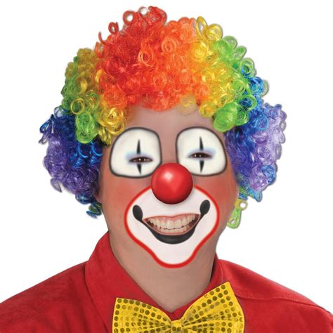 Rainbow Clown Wig Beistle Party Supplies Clown Wig Halloween Wigs