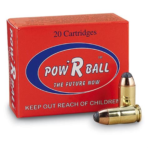 Cor Bon Powr Ball Pistol 45 Acpp 165 Grain Fmj 20 Rounds 76594 45 Acp Ammo At Sportsmans