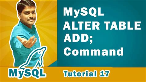 Mysql Alter Table Add Command How To Add A New Column In A Mysql