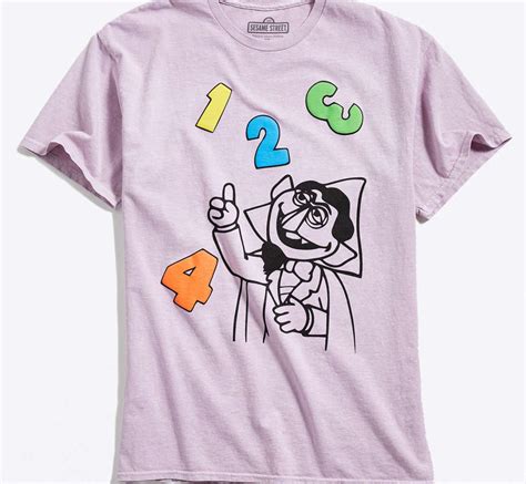 Sesame Street Count Tee Urban Outfitters
