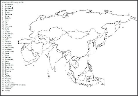 Asia Coloring Pages