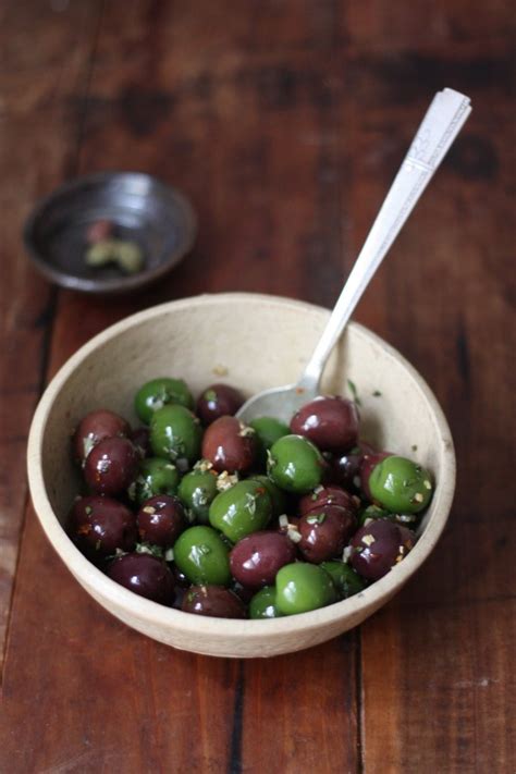 Appetizer Warmed Olives With Fresh Herbs Tasting Room Blog By Lot18