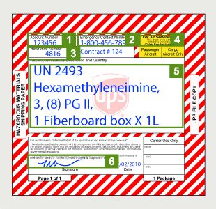 Ups Hazmat Shipping Papers Examplepapers