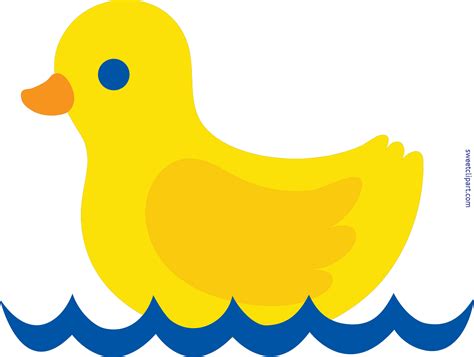 Yellow Ducks Clipart Png Images Hand Painted Yellow Cartoon Duck