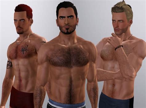 Custom Body Hair Overlay By Tummyza Sims Sims 4 The Sims