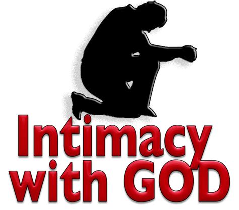 Intimacy With God For Gods Glory Alone Ministries