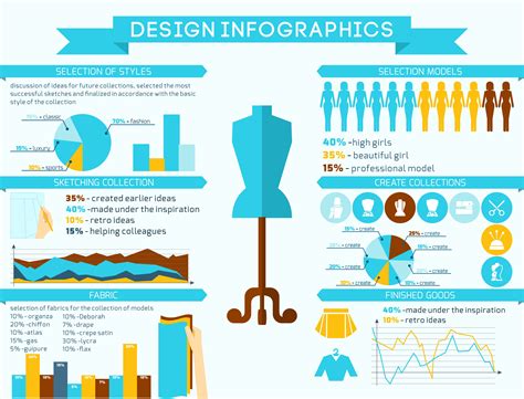 Clothes Designer Infographics 443592 Vector Art At Vecteezy