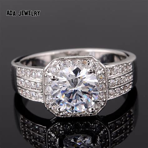 Explore our wide range of beautiful engagement rings, and find the perfect piece to symbolize your love. Zircon Rings for Women Wedding Ring Big Crystal Jewelry ...