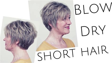 Textured Blow Dry For Short Hair Learn How To Blow Dry Like A Pro Hairstylist Youtube