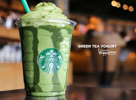So it might not come as a surprise to any of you that i love the starbucks green tea frappuccino. Starbucks Launches New Green Tea Yogurt Frappuccino
