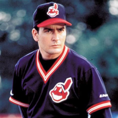 Charlie Sheen A Major League Hit In Cleveland E Online
