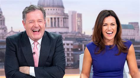 Gmb S Piers Morgan And Susanna Reid Enjoy Meal Out Together Ahead Of