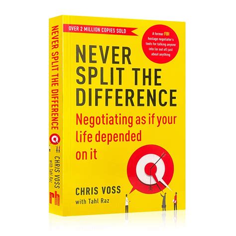 Never Split The Difference By Chris Voss Books In English For Adults