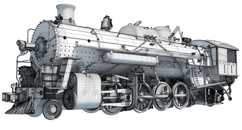 Steam Locomotive Train 3d Models 3d Horse Old Trains Steam