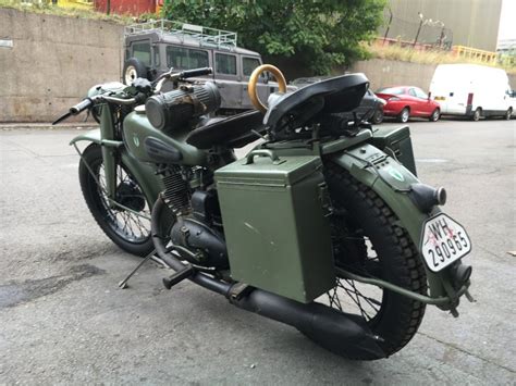 1944 Dkw 3501 Wehrmacht Motorcycle