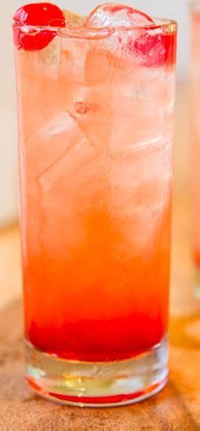 Best served in a hurricane glass. Malibu Sunset | Recipe | Malibu drinks, Drinks, Yummy drinks