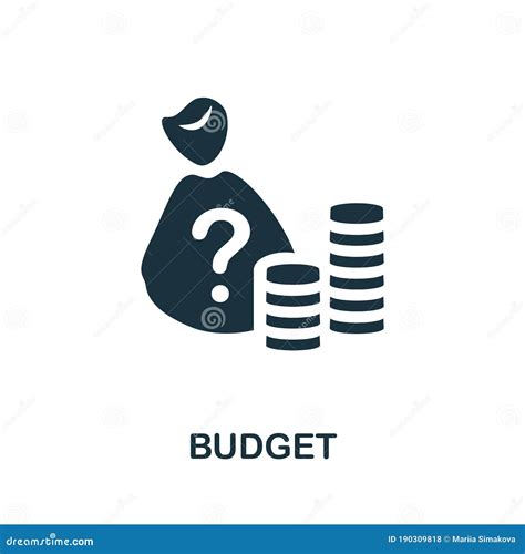 Budget Icon Simple Element From Business Management Collection